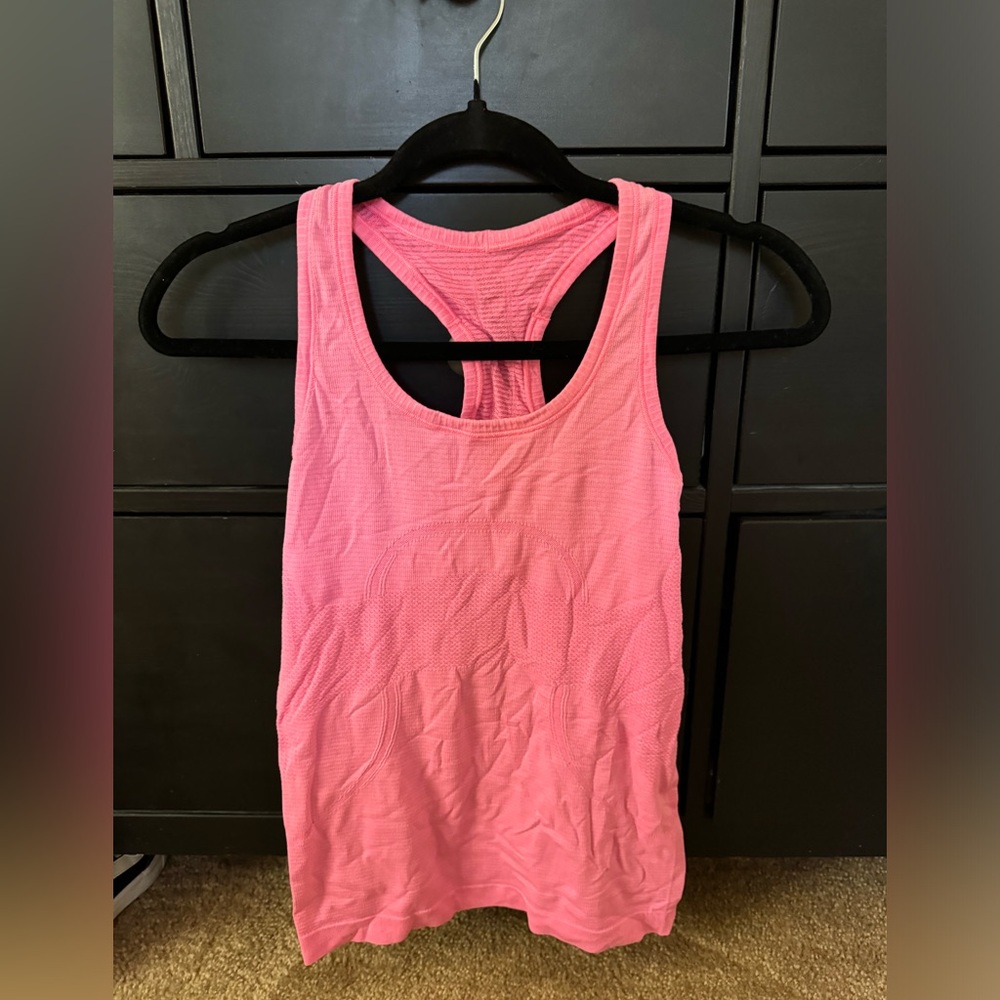 Lululemon Run Swiftly Tank Pink